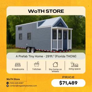 A Prefab Tiny Home - 291ft.² (Florida THOW)