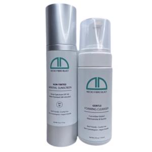 Aftercare Duo – Cleanser & Sunscreen