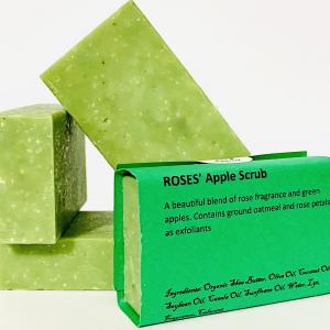 Roses' Apple Scrub Soap