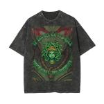 Medusa Acid Wash T-Shirt