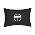 Minimal Geometric Trypto Lumbar Pillow